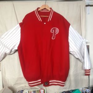 Phillies  Jacket, reversable, size 5x Throwback or modern look